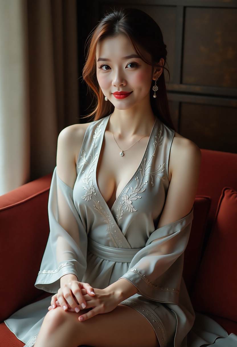 妈妈陪读儿子高考：母子在书桌前整理复习资料